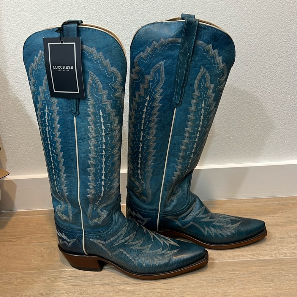 Lucchese Priscilla Blue